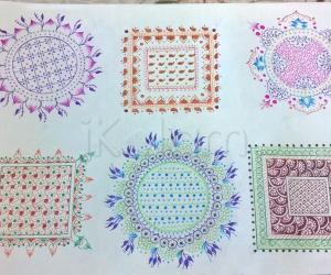 Kolam Notebook Kolams- 147