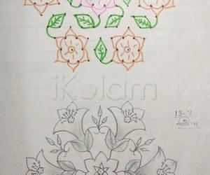 Kolam Notebook Kolams- 20