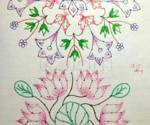 Kolam Notebook Kolams- 38