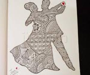 Kolam Notebook/ Drawing Notebook Artwork