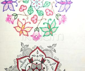 Kolam Notebook Kolams- 51