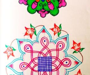 Kolam Notebook Kolams- 62