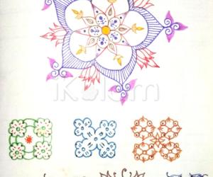 Kolam Notebook Kolams- 63