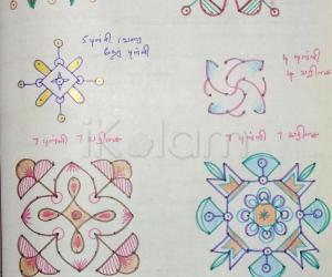 Kolam Notebook Kolams- 96