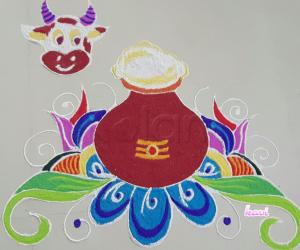 2018 maatu pongal kolam