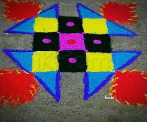  Deepam kolam