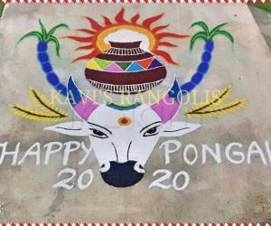 Pongal kolam 2020