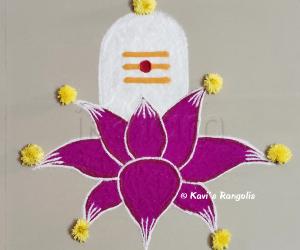 Lingam rangoli