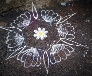 Margazhi day 4 kolam