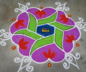 Friday kolam