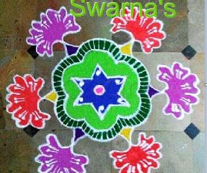 Old margazhi kolam