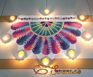 Diwali 2019 rangoli 