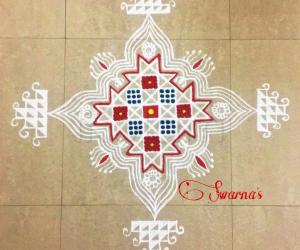 Aadi Friday special kolam 