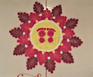 Navaratri Day 3: Red colour