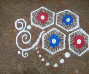 Aadi velli rangoli 4