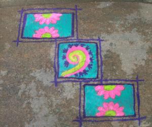 Aadi velli rangoli 2