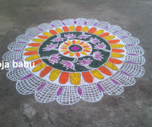 Pongal kolam