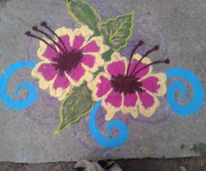 margali 8thday rangoli