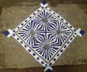 margali 12thday rangoli