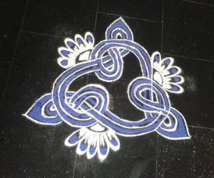 evening kolam