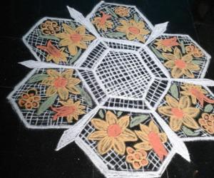 free hand rangoli