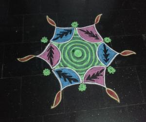 Deepam kolam