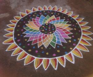 Pongal kolam 2017