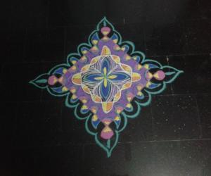 dotted rangoli