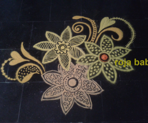 Navarathiri rangoli