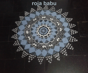 Navarathiri rangoli