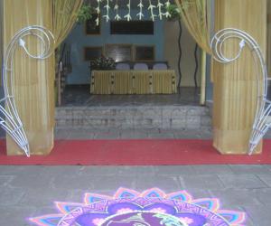 engagement rangoli