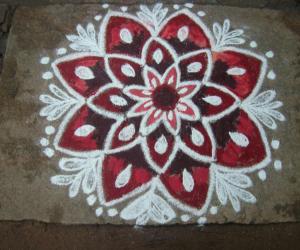 margali 13thday rangoli