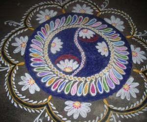 thai pongal rangoli 