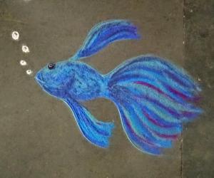 Blue fish