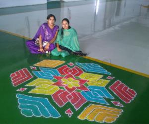 dotted kolam