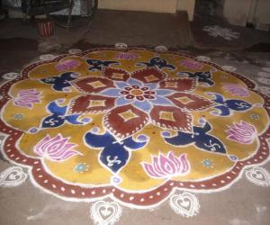 Pongal kolam