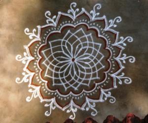 Freehand kolam