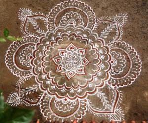 Rangoli: Freehand Rangoli