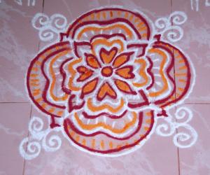 Freehand Rangoli