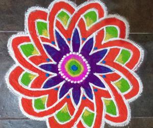 Margazhi kolam 