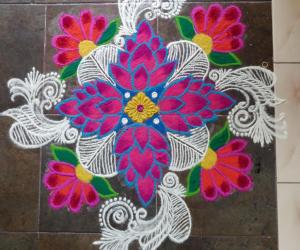 Margazhi kolam 