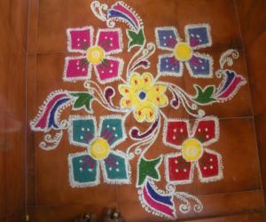 dotted kolam 