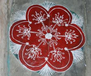 Rangoli: Paint Rangoli For Pongal