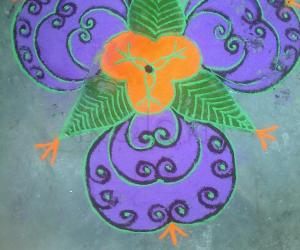 Rangoli: Margazhi Rangoli 1