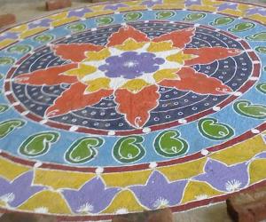 10 Feet Rangoli