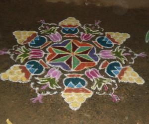 Pongal kolam