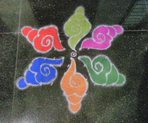 Rangoli: Margazhi Kolam # 7