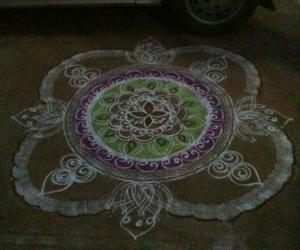 Margazhi kolam 