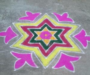 Rangoli: Margazhi malar