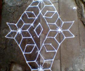 garland kolam